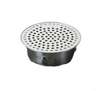 Drenaje de suelo de acero inoxidable 304 para varios casos de uso, adecuado para tuberías de drenaje al aire libre, balcón y aplicaciones de jardín (110 tubos)