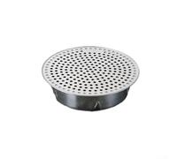 Drenaje de suelo de acero inoxidable 304 para varios casos de uso, adecuado para tuberías de drenaje al aire libre, balcón y aplicaciones de jardín (160 tubos)