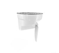 Drenaje de suelo integrado para PVC para tuberías de aguas residuales, rango de 50-160 mm, sello antirreflujo evita que el tanque séptico entre en espacios de vida (160 mm)