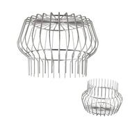 Drenaje del Colador del Filtro 200 160mm Cubierta del Rejilla Desague Techo del Bajante Al Aire Libre, Drenaje del Piso Antibloqueo De Acero Inoxidable(50mm/1.96in)