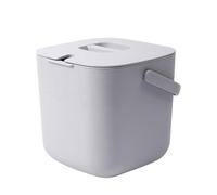 Drenaje Del Cubo De Teaste | Bandeja De Residuos De Gama De Té | De Residuos De Té | Contenedor De Desecho De Tés Portátil, Cubo De Residuos De Con Mango De Tapa