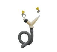 Drenaje for Lavadora y Secadora con Manguera de Drenaje extendida, Adaptador en T de Drenaje, Accesorio for tubería de Drenaje, Longitud de Manguera de 0,3 m,Pulsador de tambor para lavadora secadora,