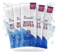 Drench Toallitas humedas adultos - 60x Toallitas corporales para adultos y personas mayores - Toallas Jabonosas adulto para el cuerpo - Baño y limpieza sin agua