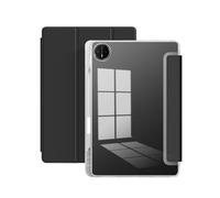 DRENGE Funda compatible con Huawei MatePad Pro 13.2 2025, suave, de piel sintética, con soporte y función de encendido/apagado automático. Incluye ranura Para lápiz.(Black)