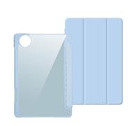 DRENGE Funda compatible con Huawei MatePad Pro 13.2 2025, suave, de piel sintética, con soporte y función de encendido/apagado automático. Incluye ranura Para lápiz.(Blue)