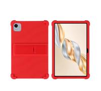 DRENGE Funda protectora compatible con Huawei Honor Pad X9 Pro de 11.5'' (2025). Funda de silicona suave antigolpes con soporte y cubierta con airbag.(Red)