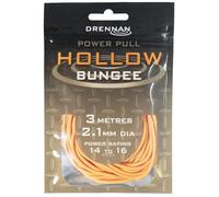 Drennan Power Pull - Cuerda elástica hueca de 2,1 mm y 3 m. Permite al pescador de caña controlar y aterrizar la carpa. Suave con elasticidad excepcional, se enciende rápidamente, excelente absorción