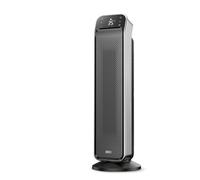 DREO Calefactor Bajo Consumo Silencioso, 25 Pulgadas, 1500W, Calefactor Eléctrico Cerámico con Control Remoto y Termostato, 3 Modos, 12h Función Temporizador, Protección antivuelco, Solaris Max