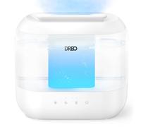 Dreo Humidifiers for Bedroom, Top Fill 4L Supersized Cool Mist Humidifier with Oil Diffuser and Nightlight, 32H Runtime, Quiet Ultrasonic Humidifiers for Home, Large Room, Baby Nursery and Plants
