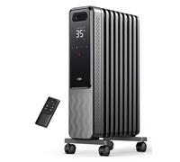 Dreo Radiador de Aceite 2000W, Calentador de Aceite Eléctrico Portátil 9 Elementos Con Mando a Distancia, Temporizador 24h, 3 Ajustes de Calor, 4 Modos, protección contra sobrecalentamiento