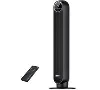 Dreo Ventilador de torre para dormitorio, velocidad de 7,6 m/s, ventilador de pie silencioso de 28 dB, ventilador oscilante de 90° con 4 velocidades, 4 modos, temporizador de 8 horas, Nomad One, color