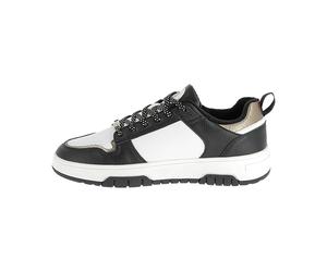dresco Agata, Zapatos DETENTE BAJETS/Sneaker Mujer, Negro Multi, 38 EU