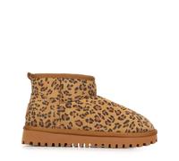 dresco Chakirpo, Zapatos Ciudad Botas DE Nieve Mujer, Camel Leopardo, 40 EU