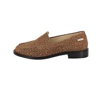 dresco Lucie, Zapatos Ciudad MOCASÍN Mujer, Leopardo, 36 EU