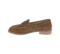 dresco Lucisued, Zapatos Ciudad MOCASÍN Mujer, marrón Claro, 38 EU