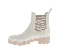 dresco Noura, Zapatos Ciudad BOTTINAS/Boots Mujer, Crema, 37 EU