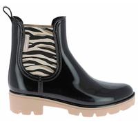 dresco Noura, Zapatos Ciudad BOTTINAS/Boots Mujer, Negro Cebra, 40 EU