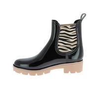 dresco Noura, Zapatos Ciudad BOTTINAS/Boots Mujer, Negro Cebra, 41 EU