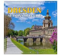 Dresden Seasons of a City (Calendar 2026 12" x 24" / 30 x 60 cm (abierto) CALVENDO 12 Month Wall Calendar