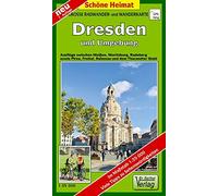 Dresden und Umgebung 1 : 35 000. Radwander- und Wanderkarte: Ausflüge zwischen Meißen, Moritzburg, Radeberg sowie Pirna, Freital, Rabenau und dem Tharandter Wald. Mit Sächsischem Weinwanderweg