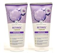 Dresdner Essenz - Loción corporal con retinol y escualano (2 unidades, 200 ml)