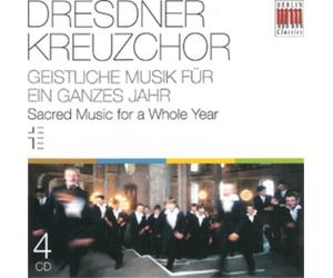 Dresdner Kreuzchor Geistliche Musik Fur Ein Ganzes Jahr (CD) (Importación USA)
