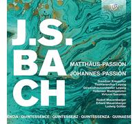 Dresdner kreuzchor, gewandhausorchester, rudolf mauersberger, erhard mauersberger & ludwig güttler - Quintessence J.S. BACH: Matthäus Passion, Johannes Passion