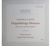 Dresdner Kreuzchor - Schütz: Doppelchörige Motetten (Psalmen und 'Deutsches Magnificat') [Vinyl LP] [Schallplatte] [Vinyl] Dresdner Kreuzchor; Rudolf Mauersberger (Dirigent) and Heinrich Schütz (Komponist)