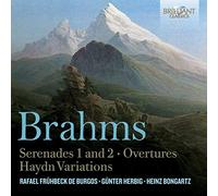BRAHMS: Serenades 1 & 2, Overtures, Haydn Variations, [CD de audio] London Symphony Orchestra, Berliner Sinfonie-Orchester,Dresd