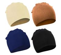 DRESHOW 4 PCS Bebé Beanie Sombrero Recién Nacidos Niño Pequeño Sombrero para Bebés Niños Gorros