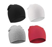 DRESHOW 4 PCS Bebé Beanie Sombrero Recién Nacidos Niño Pequeño Sombrero para Bebés Niños Gorros