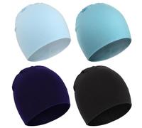 DRESHOW 4 PCS Bebé Beanie Sombrero Recién Nacidos Niño Pequeño Sombrero para Bebés Niños Gorros