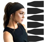 DRESHOW 6 Piezas Diadema Para Mujer Yoga Correr Diademas Deportes Entrenamiento Bandas para el Cabello Lindo Accesorio