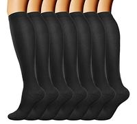 DRESHOW Calcetines de Compresión para Hombres y Mujeres Calcetines de Compresión es el Mejor para Running, Correr, Senderismo, Volar, Viajar