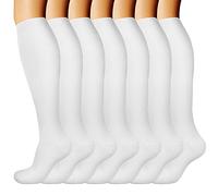 DRESHOW Calcetines de Compresión para Hombres y Mujeres Calcetines de Compresión es el Mejor para Running Correr Senderismo Volar Viajar