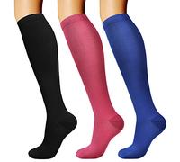 DRESHOW Calcetines de Compresión para Hombres y Mujeres Calcetines de Compresión es el Mejor para Running, Correr, Senderismo, Volar, Viajar