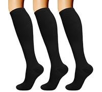 DRESHOW Calcetines de Compresión para Hombres y Mujeres Calcetines de Compresión es el Mejor para Running, Correr, Senderismo, Volar, Viajar