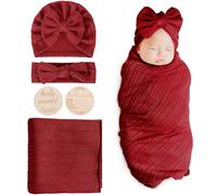 DRESHOW Manta Bebé Recien Nacido Manta de Arrullo Cobija Manta Envolvente para Swaddle Bebés 0-3 Meses