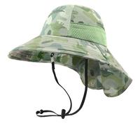 DRESHOW Sombrero de Sol Bebé Niños Children Breathable Bucket Hats UPF 50+ Ajustable Protección Solar Bucket Sombreros Gorra para Niños Niños Niñas