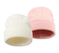 DRESHOW Toddler Beanie Kids Invierno Sombreros Niños Soft Knit Unisex Sombrero para Bebé Niños Niñas Gorro Cálido Beanies para 6-36 Meses