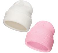 DRESHOW Toddler Beanie Kids Invierno Sombreros Niños Soft Knit Unisex Sombrero para Bebé Niños Niñas Gorro Cálido Beanies para 3-24 Meses