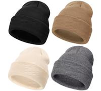 DRESHOW Toddler Beanie Kids Invierno Sombreros Niños Soft Knit Unisex Sombrero para Bebé Niños Niñas Gorro Cálido Beanies para 3-24 Meses