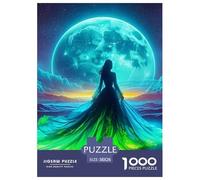 Dress Beauty 1000 Pièce Puzzle Jeu De Famille Créatif Jigsaws Défi Couleur Pour Cadeaux De Voyage, Présent 38x26cm/1000pcs