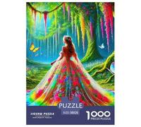 Dress Beauty 1000 Pièces Puzzle Jeu Éducatif Créatif Jigsaw Puzzle Belle Décoration Puzzle Pour Adultes Et Enfants 38x26cm/1000pcs