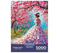 Dress Beauty 1000 Pièces Puzzle Jeu Éducatif Créatif Jigsaws Défi Couleur Pour Cadeaux De Voyage, Présent 70x50cm/1000pcs
