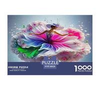 Dress Beauty Puzzles 1000 Piezas para Adultos Puzzles Desafiantes for The Whole para Mujeres, Regalos para Hombres Cartón 100% Reciclado Decoración del Hogar 38x26cm/1000pcs