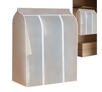 Dress Covers Garment Bags, Closet Dust Shield, Clear Clothes Organizer, Storage Solution that Comes in Three Different Sizes for Men Women Gown Suit Dress Jacket Wardrobe Organization and Protection