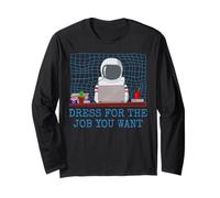 Dress for The Job You Want for a Astronaut Manga Larga