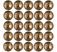 Dress It Up Round Crystal Diamantes Bronce - por paquete
