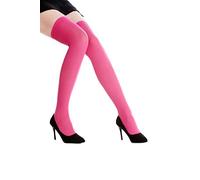 Dress Me Up - WZ-003R Media calcetínes largas Mujer Carnaval Rosa Fucsia